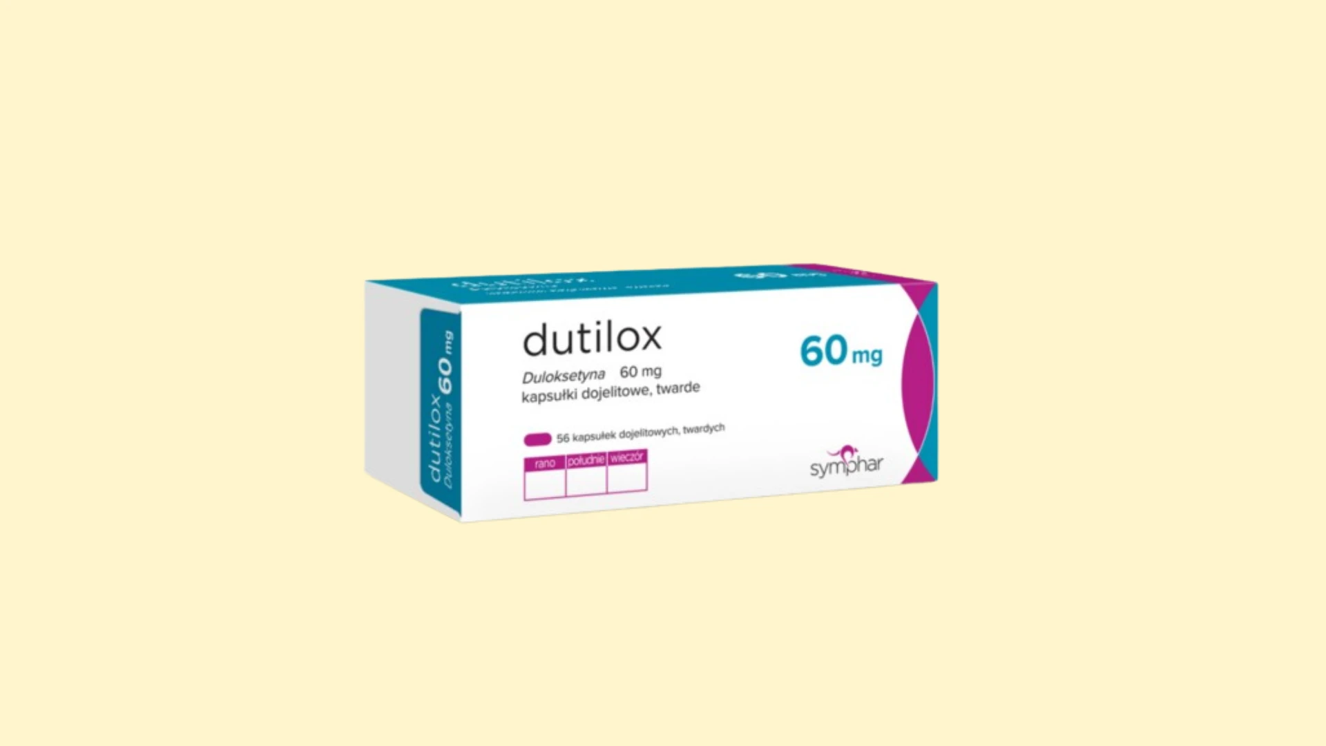 Dutilox 60 mg - Recepta online - e-Recepta z konsultacją | cena, dawkowanie, przeciwwskazania