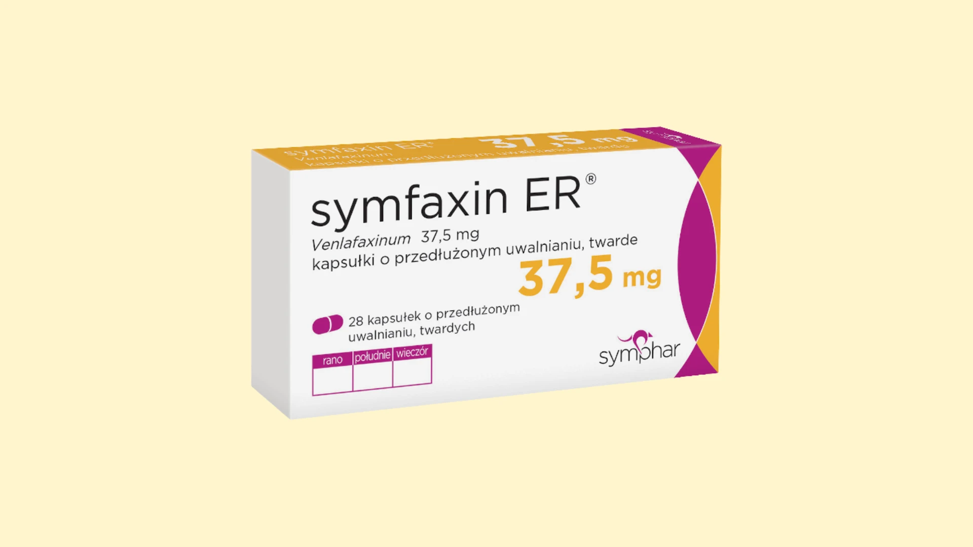 Symfaxin ER - Recepta online - e-Recepta z konsultacją | cena, dawkowanie, przeciwwskazania