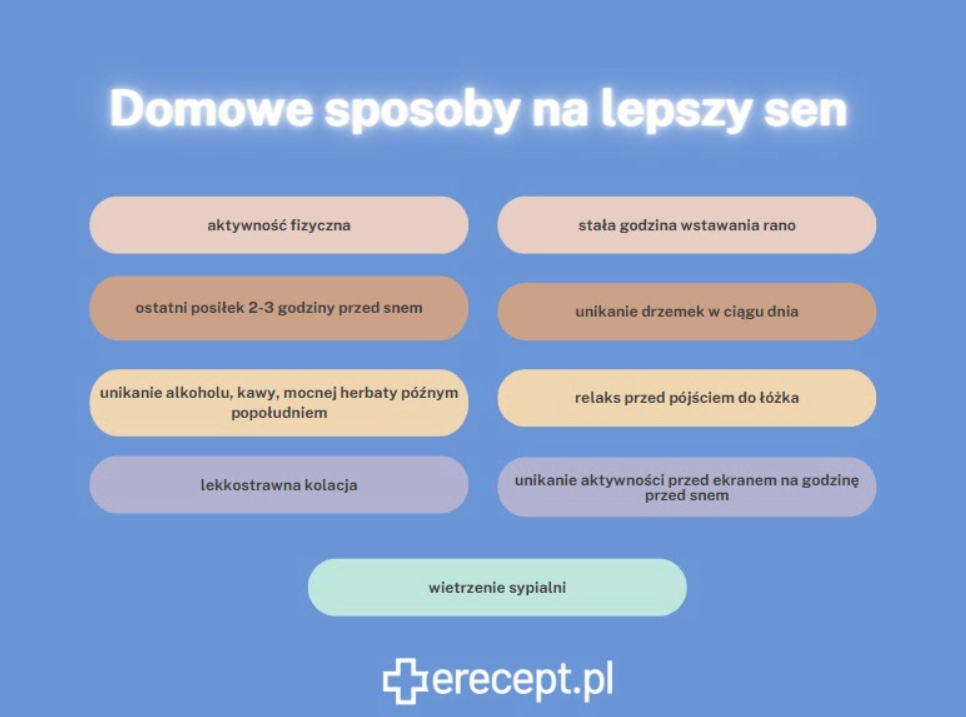 Domowe sposoby na bezsenność - erecept.pl