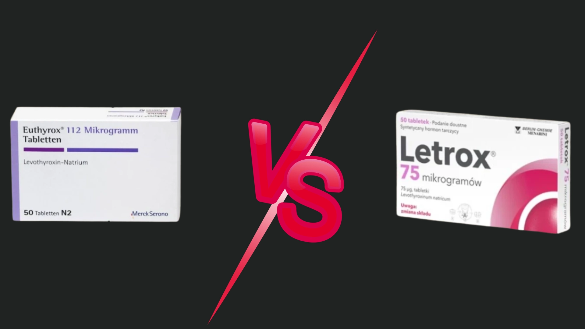 💊Euthyrox vs. Letrox - porównanie leków|Erecept.pl