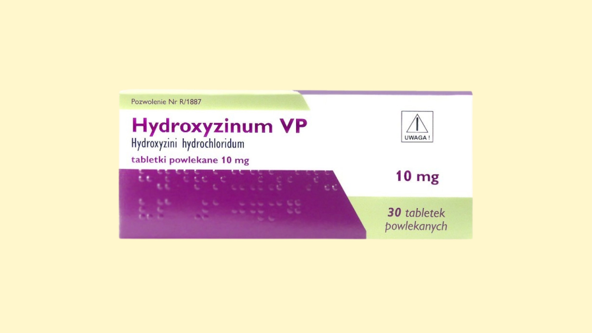 💊Hydroxyzinum VP - recepta online z konsultacją | cena, dawkowanie, opinie - Erecept.pl