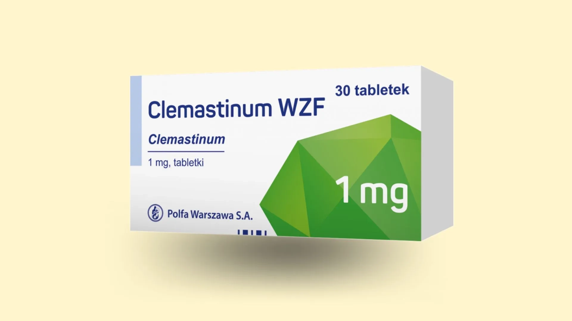 💊Clemastinum WZF - recepta online z konsultacją | cena, dawkowanie, opinie - Erecept.pl