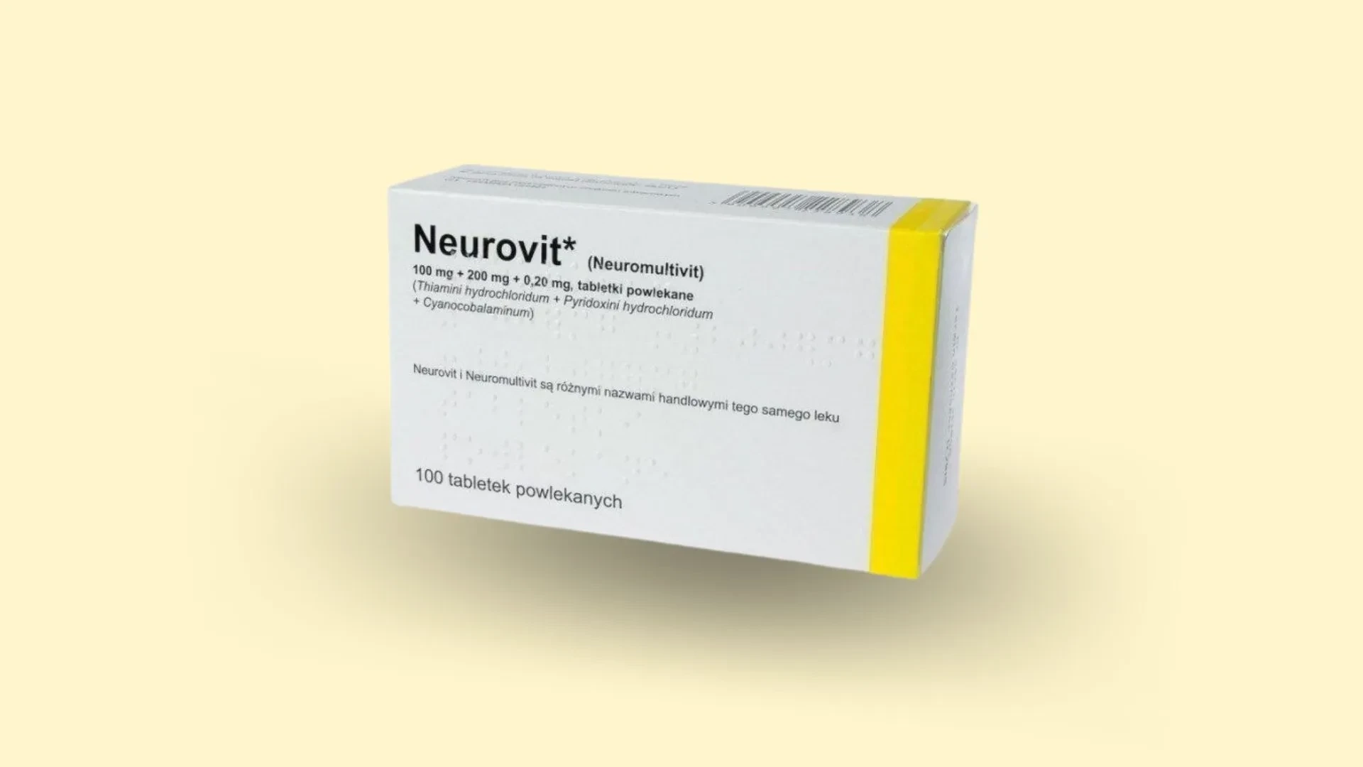 💊 Neurovit - recepta online z konsultacją | cena, dawkowanie, opinie - Erecept.pl