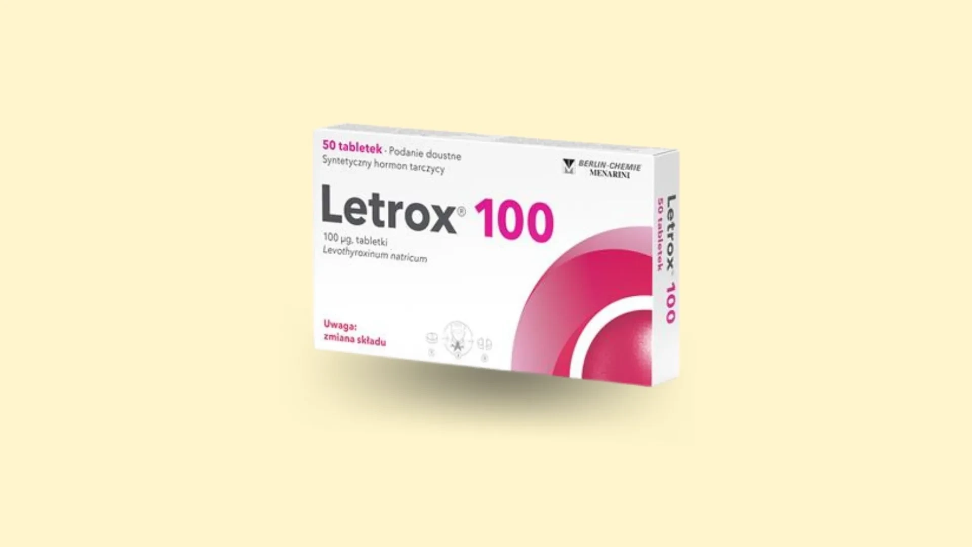 💊Letrox 100 - recepta online z konsultacją | cena, dawkowanie, opinie - Erecept.pl