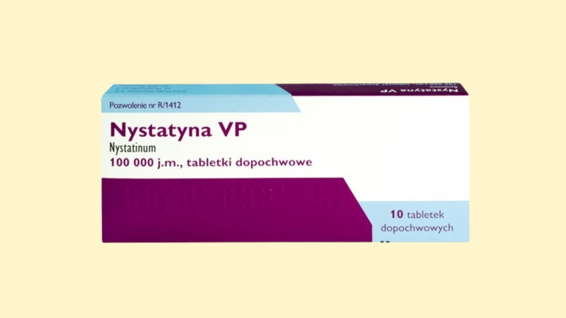 💊 Nystatyna VP - recepta online z konsultacją | cena, dawkowanie, opinie - Erecept.pl