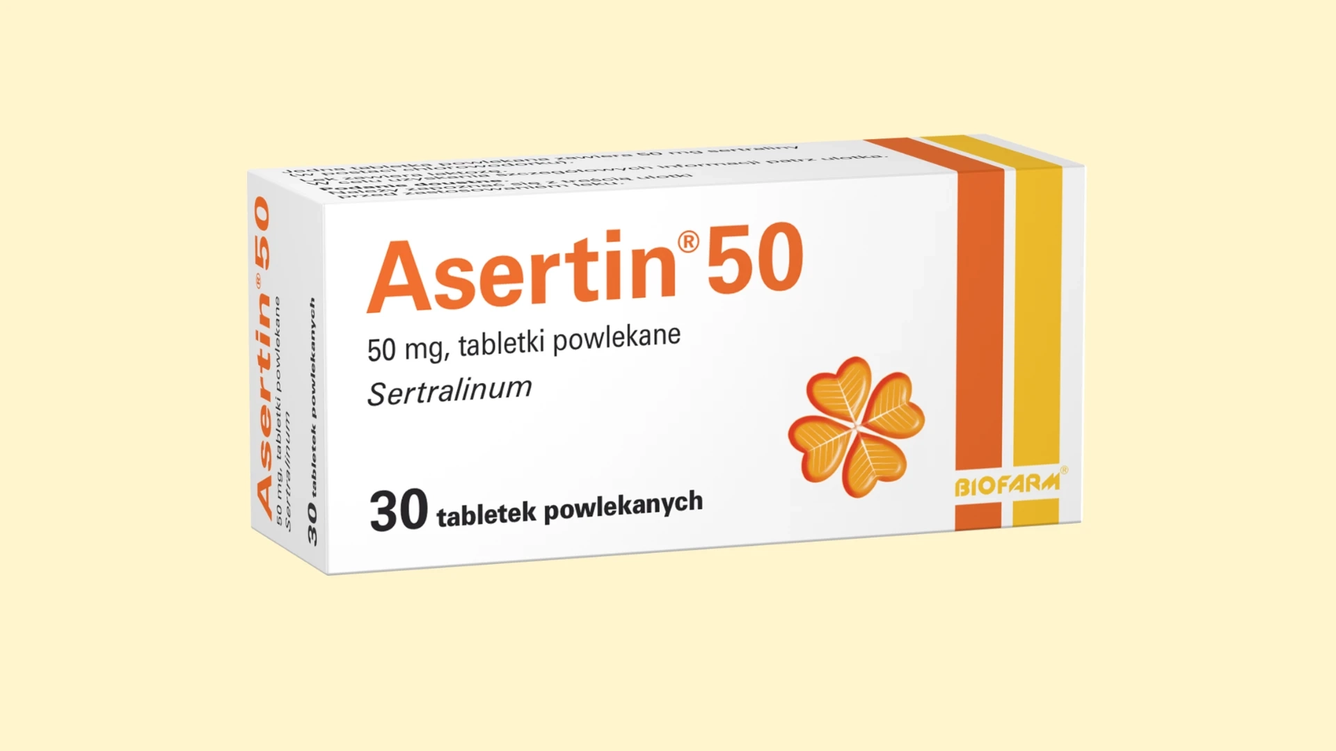 💊Asertin 50 - recepta online z konsultacją | cena, dawkowanie, opinie - Erecept.pl