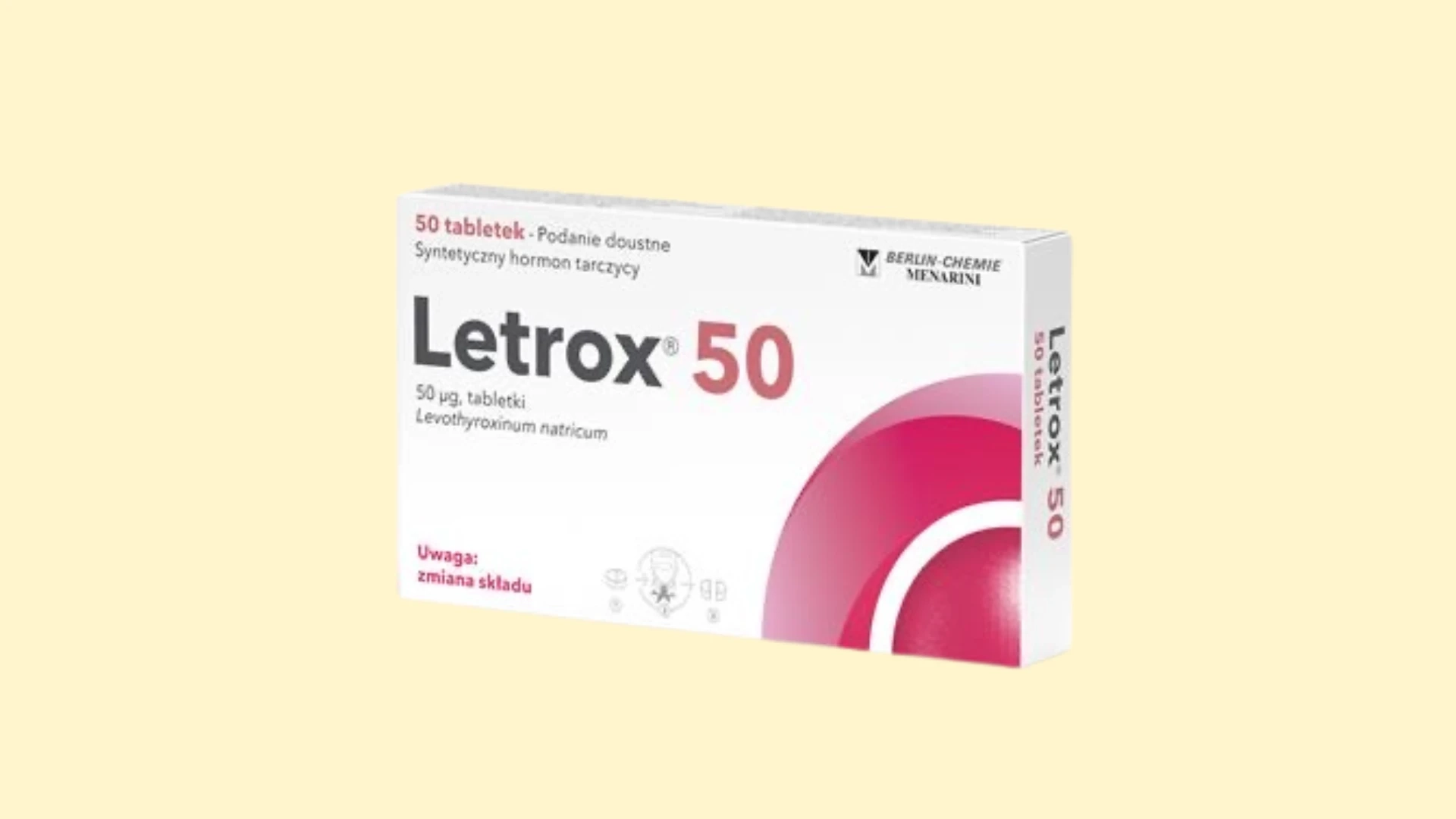 💊Letrox 50 - recepta online z konsultacją | cena, dawkowanie, opinie - Erecept.pl