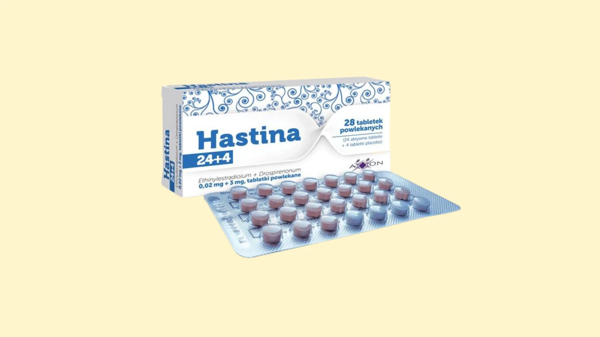 💊Hastina 24+4 - recepta online z konsultacją | cena, dawkowanie, opinie - Erecept.pl