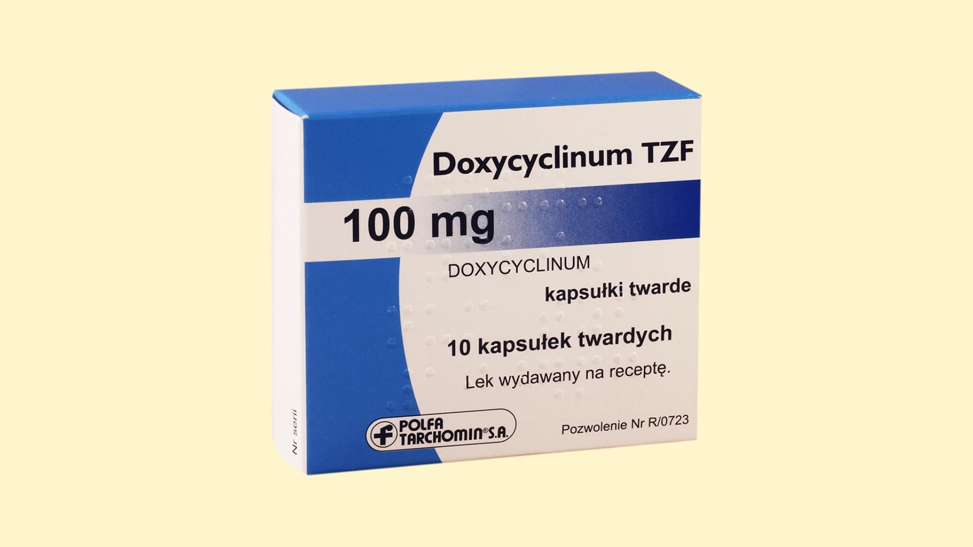 💊Doxycyclinum TZF - recepta online z konsultacją | cena, dawkowanie, opinie - Erecept.pl