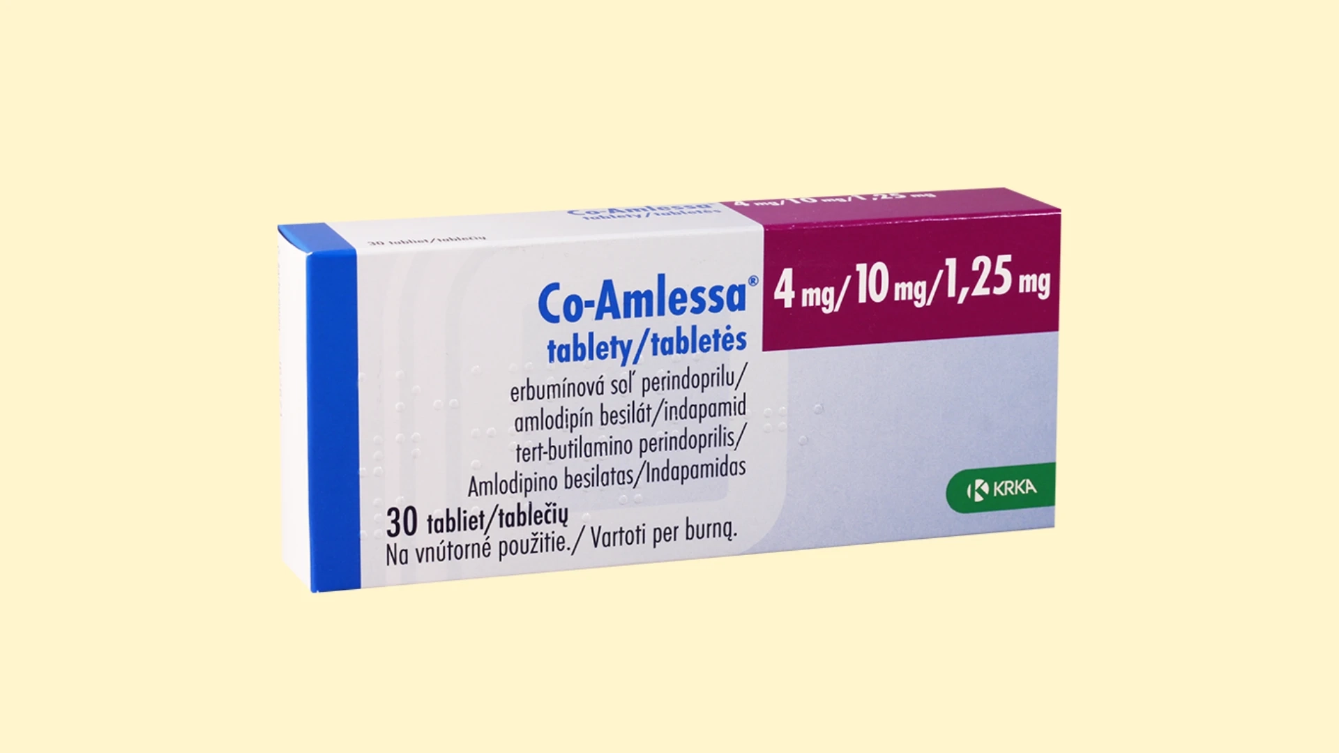 💊Co-Amlessa - recepta online z konsultacją | cena, dawkowanie, opinie - Erecept.pl