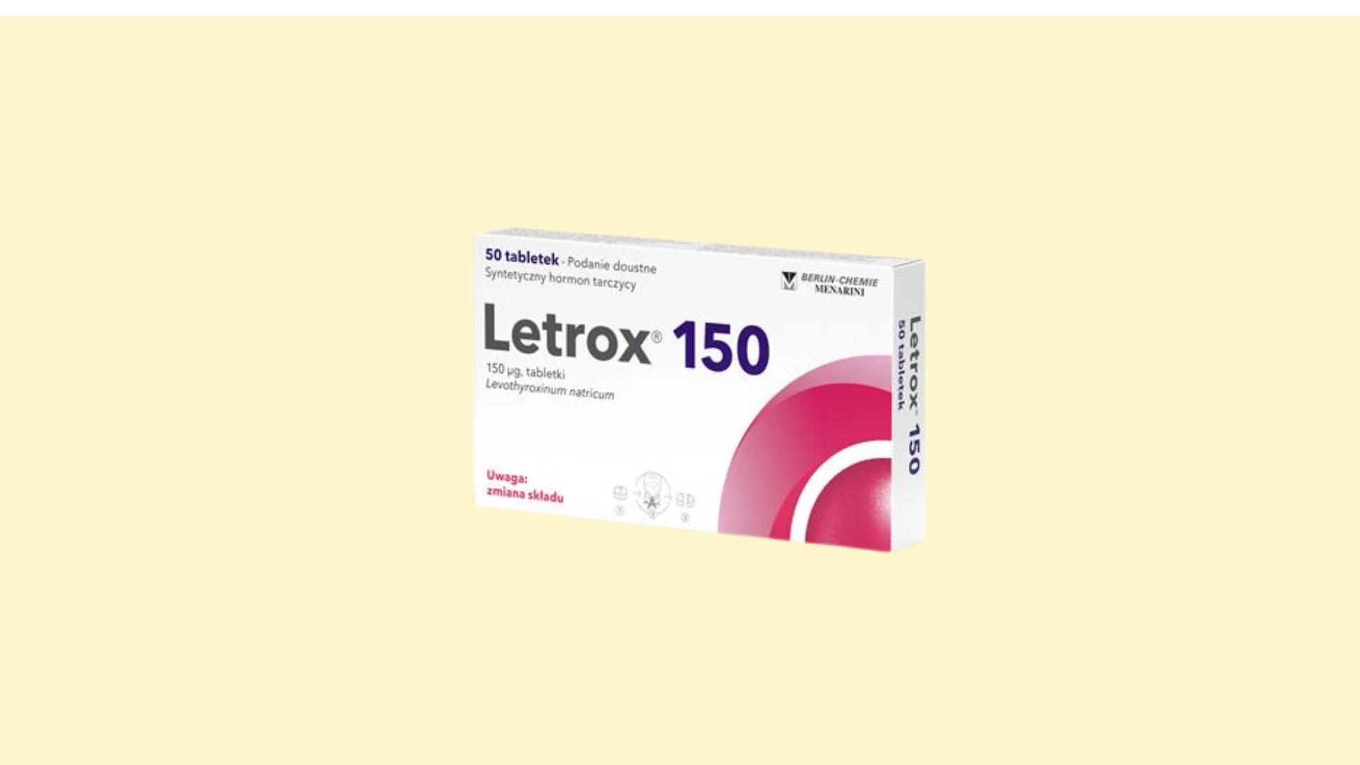 💊Letrox 150 - recepta online z konsultacją | cena, dawkowanie, opinie - Erecept.pl