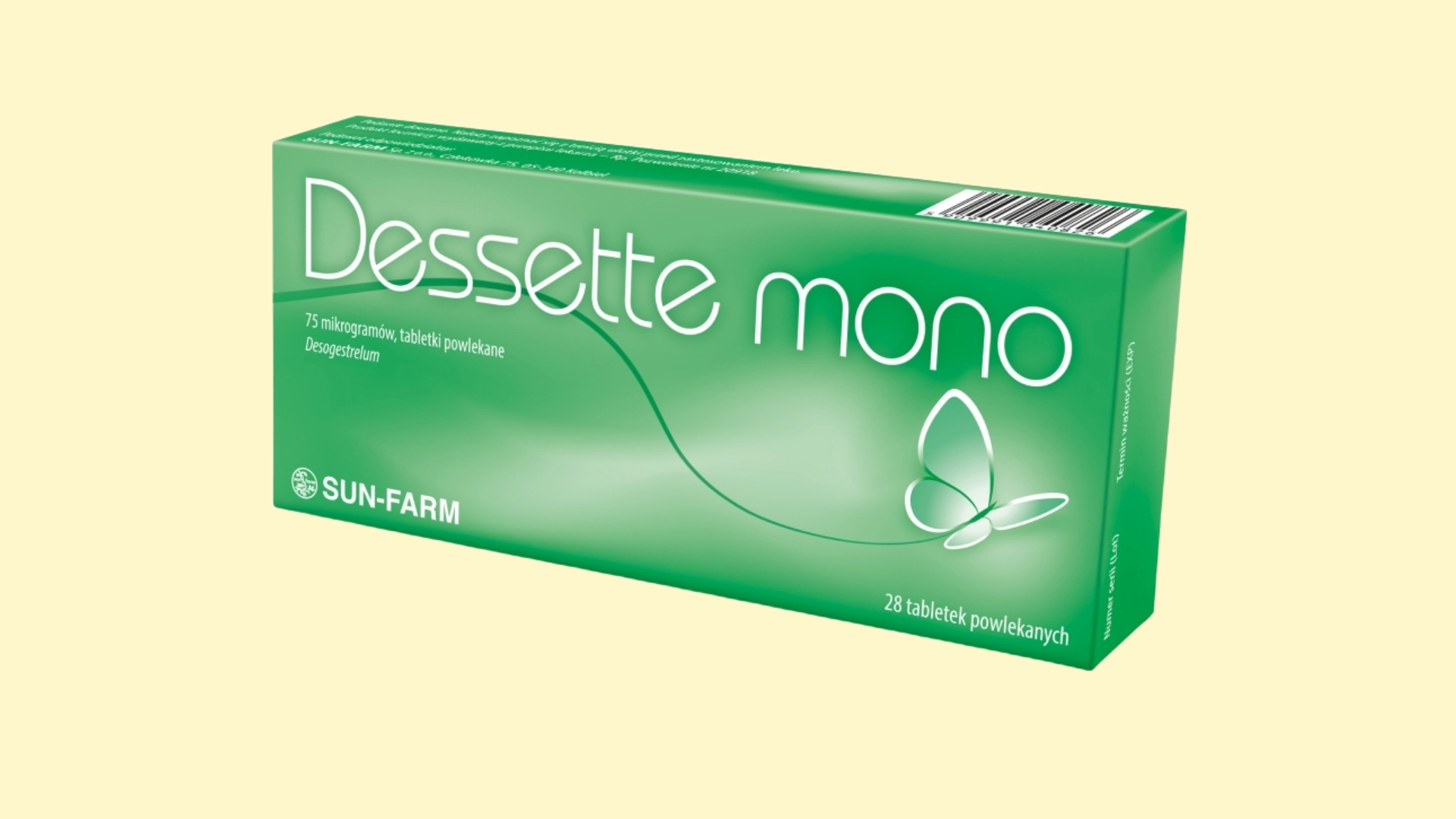 💊Dessette mono - recepta online z konsultacją | cena, dawkowanie, opinie - Erecept.pl