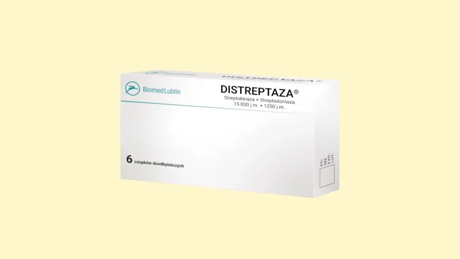 💊DISTREPTAZA - recepta online z konsultacją | cena, dawkowanie, opinie - Erecept.pl