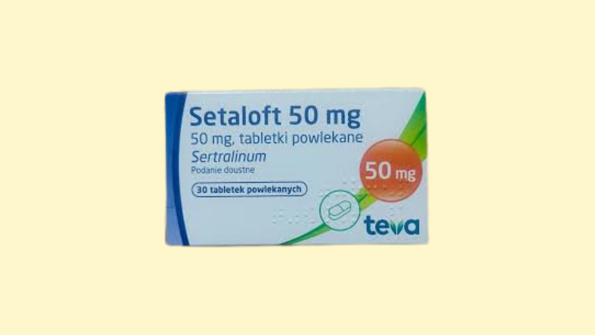 💊 Setaloft 50 - recepta online z konsultacją | cena, dawkowanie, opinie - Erecept.pl